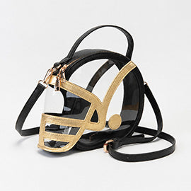Gameday Football Helmet Shaped Crossbody